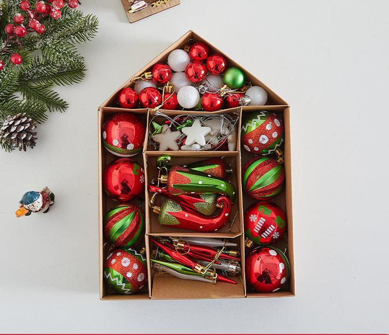 Holiday Charm Christmas Ball Pendants