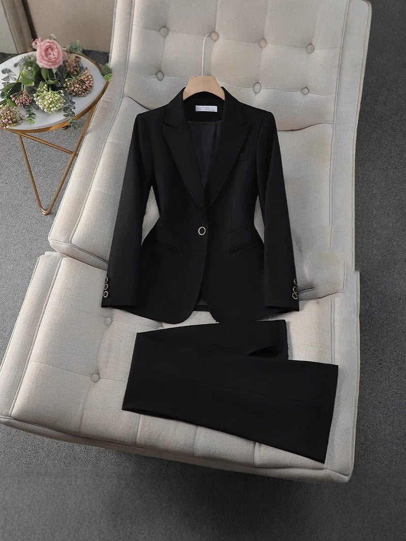 Womens 2-Piece Formal Trouser Suit Set