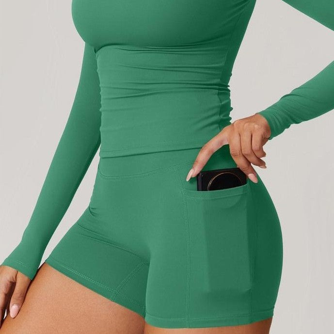 Fitness Shorts & Top Combo