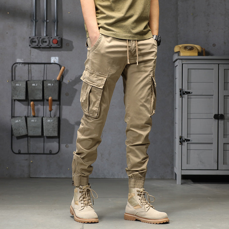 Streetweave Cargo Pants Cotton Slacks Wear-Resistant