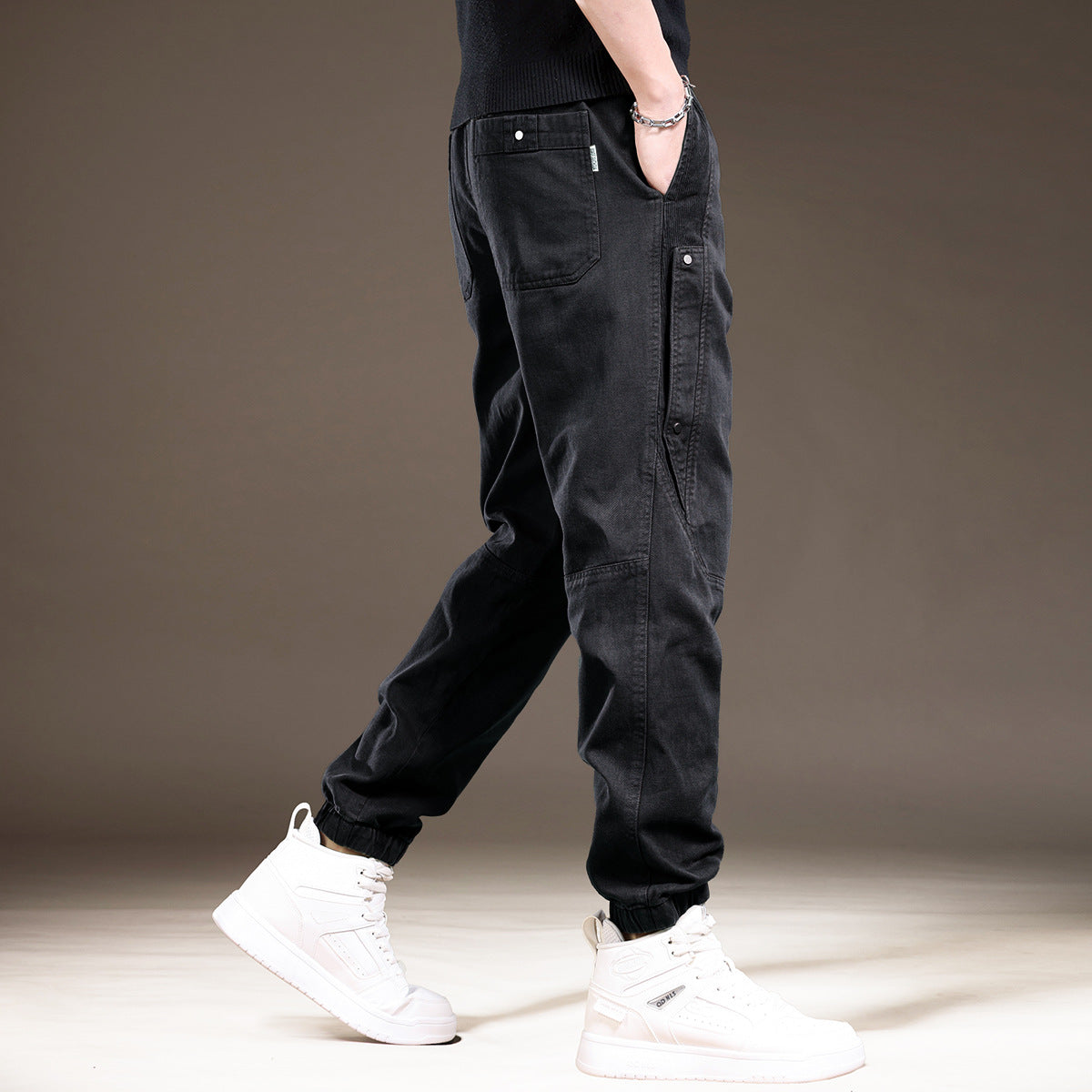 Retro Patchwork  mens Pants