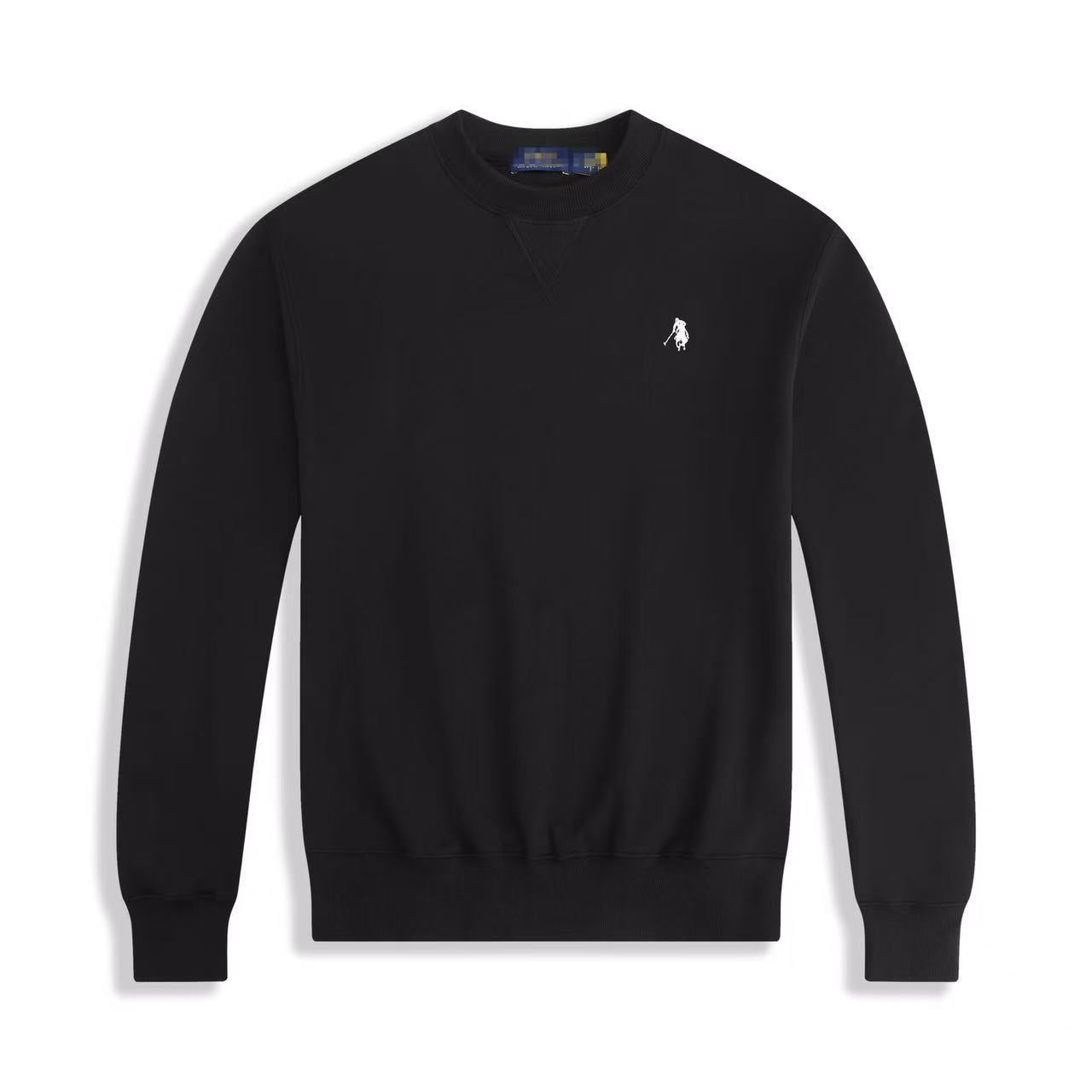 Mens Thick Cotton Fleece Zip-Up Hoodie