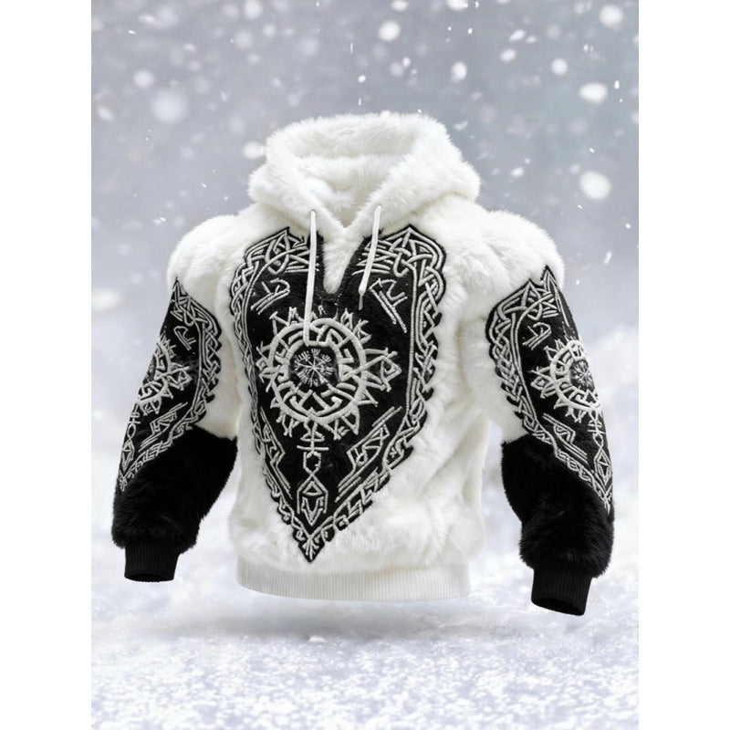 Men's Long-Sleeve Casual Loose Fashion Pullover