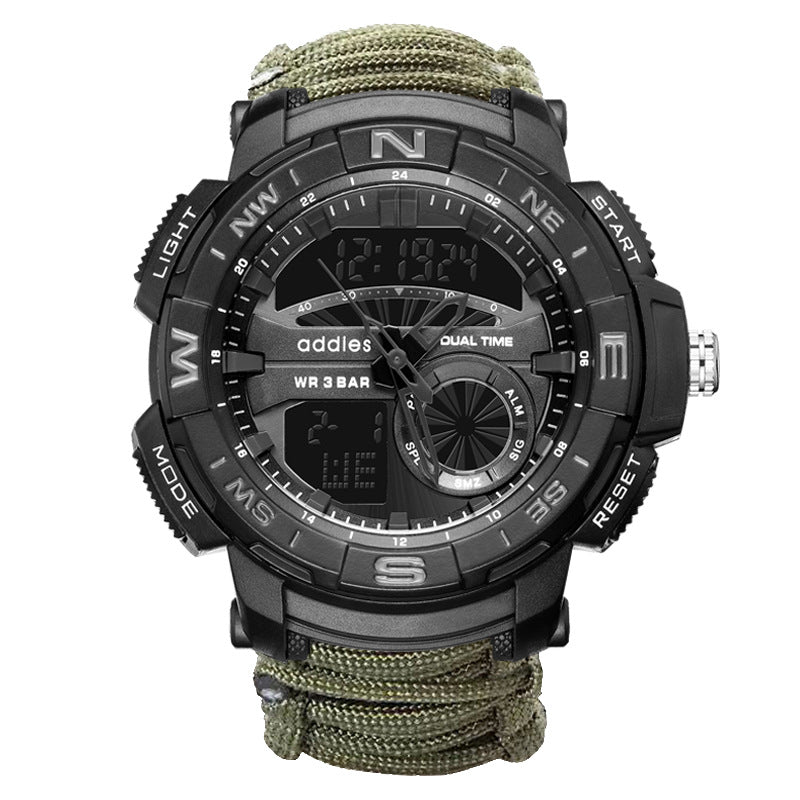 Eddison Men’s Multifunctional Outdoor Compass Watch