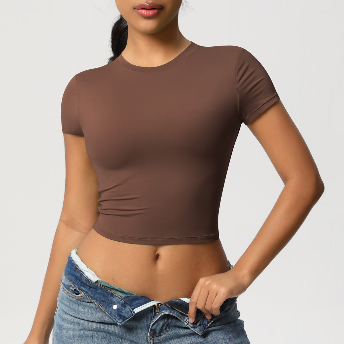 Quick-Dry Fitness Yoga T-Shirt