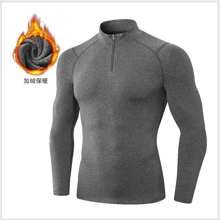 Men's Fleece Training Sweatshirt  Warm, High Elastic, Euro Size