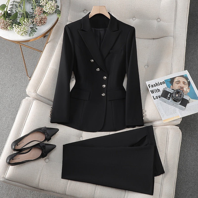 Womens 2-Piece Formal Trouser Suit Set