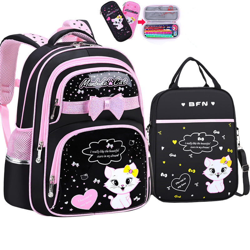 Sparkle Kitty School Backpack