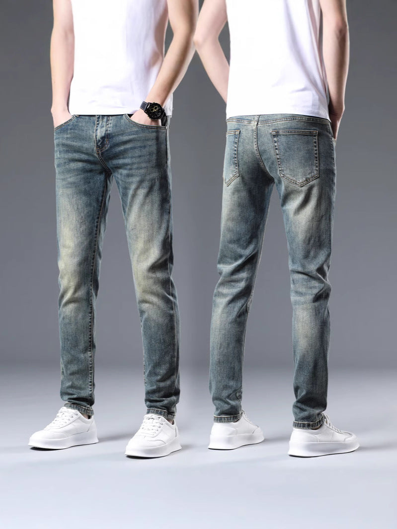Vintage Stretch Jeans for Men