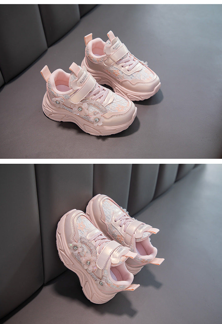 Breathable Sports Sneakers for Girls