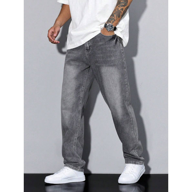 Mens Simple Fashion Casual Jeans