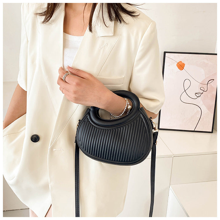 Women's Pleated Personality Casual Crossbody bag