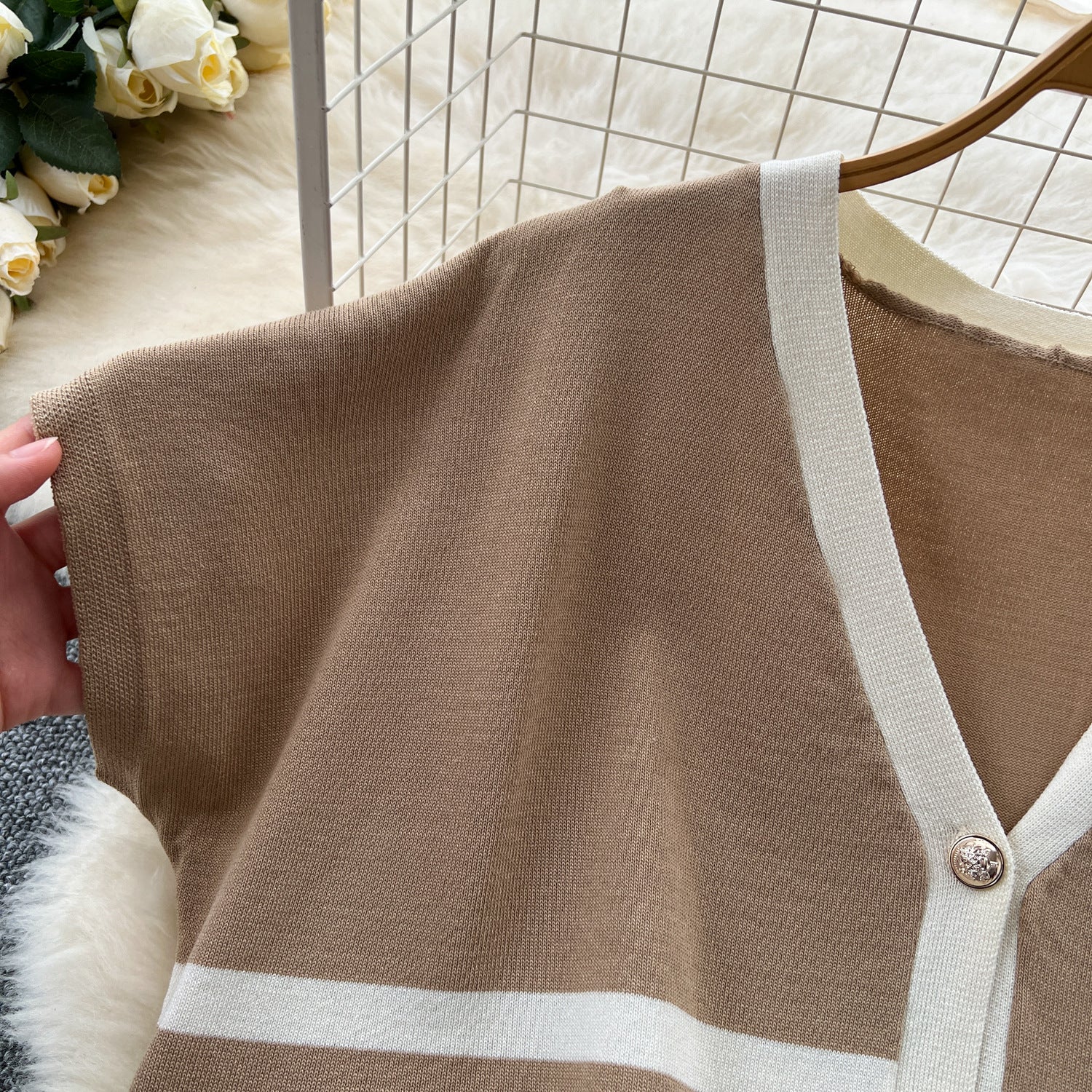 Loose Fit Knit Two-Piece Set