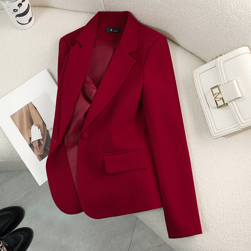 Women's Casual Blazer  Spring/Autumn High-End Short Suit Jacket