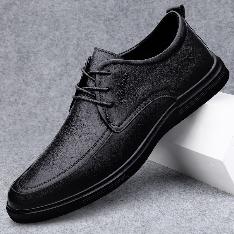mens leather shoes are breathable and comfortable, and the explosive classic dad shoes