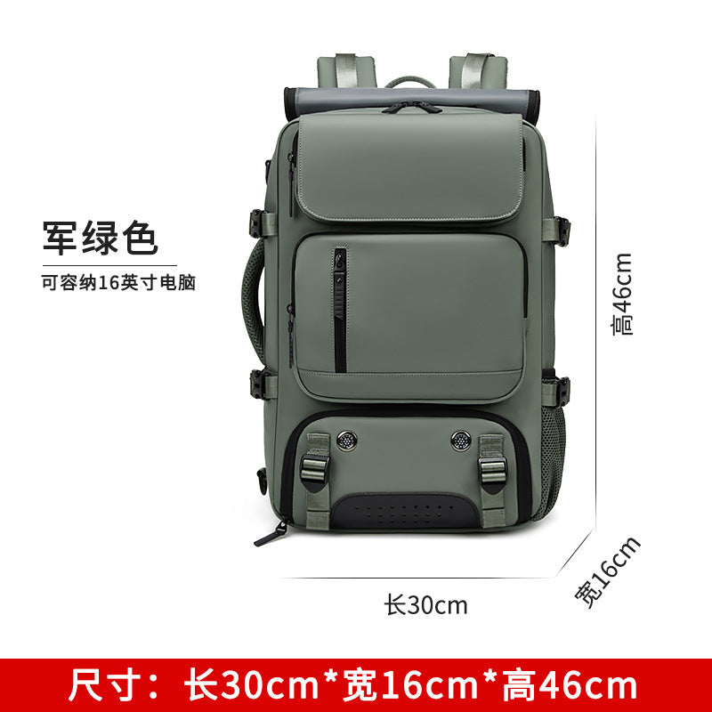 Men’s Large Capacity Multifunctional Travel Backpack – Custom Logo Outdoor & Laptop Bag