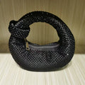 Knotted Rhinestone Handbag