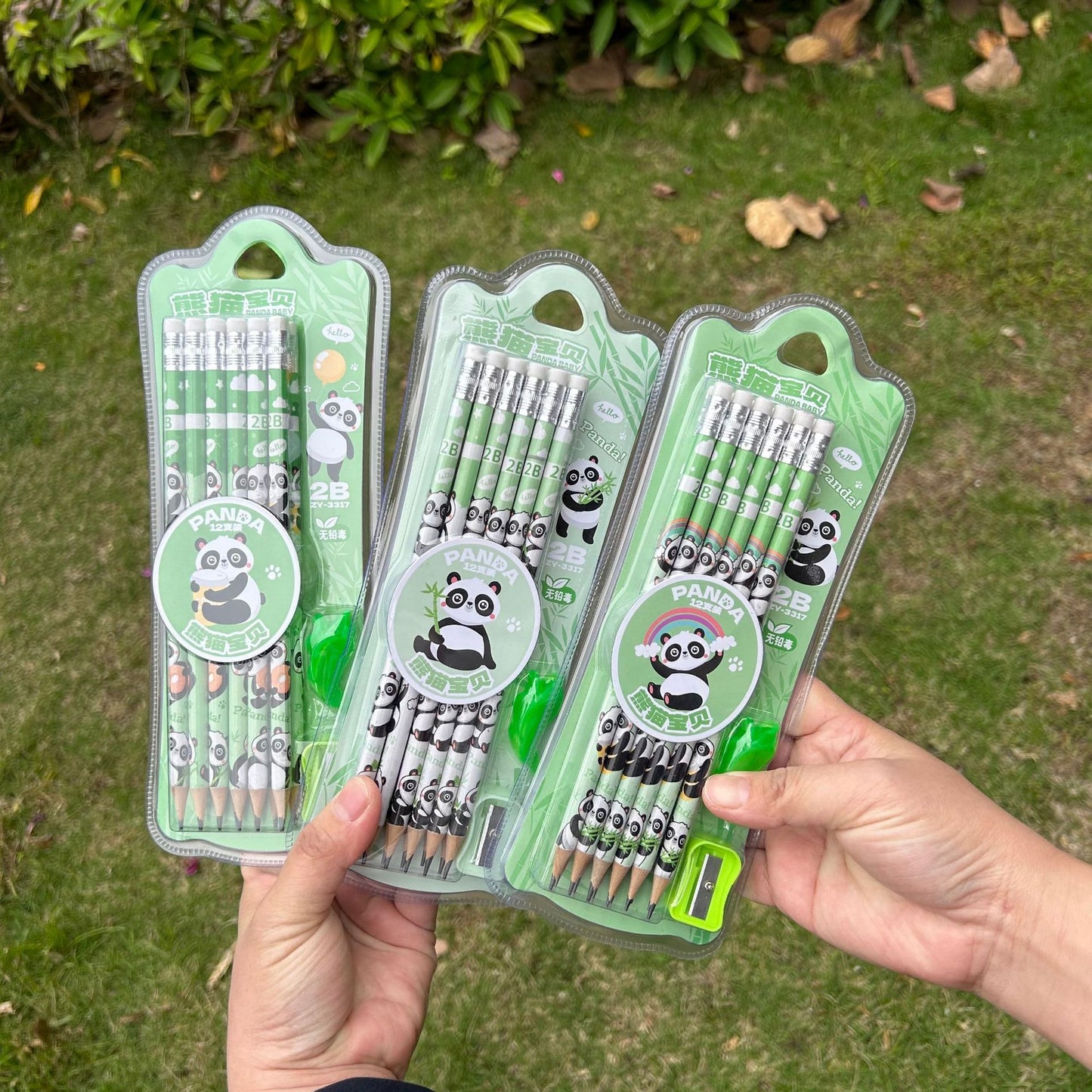 Kuromi Charm Pencil Set