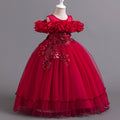 Elegant Ruffle Tulle Princess Gown