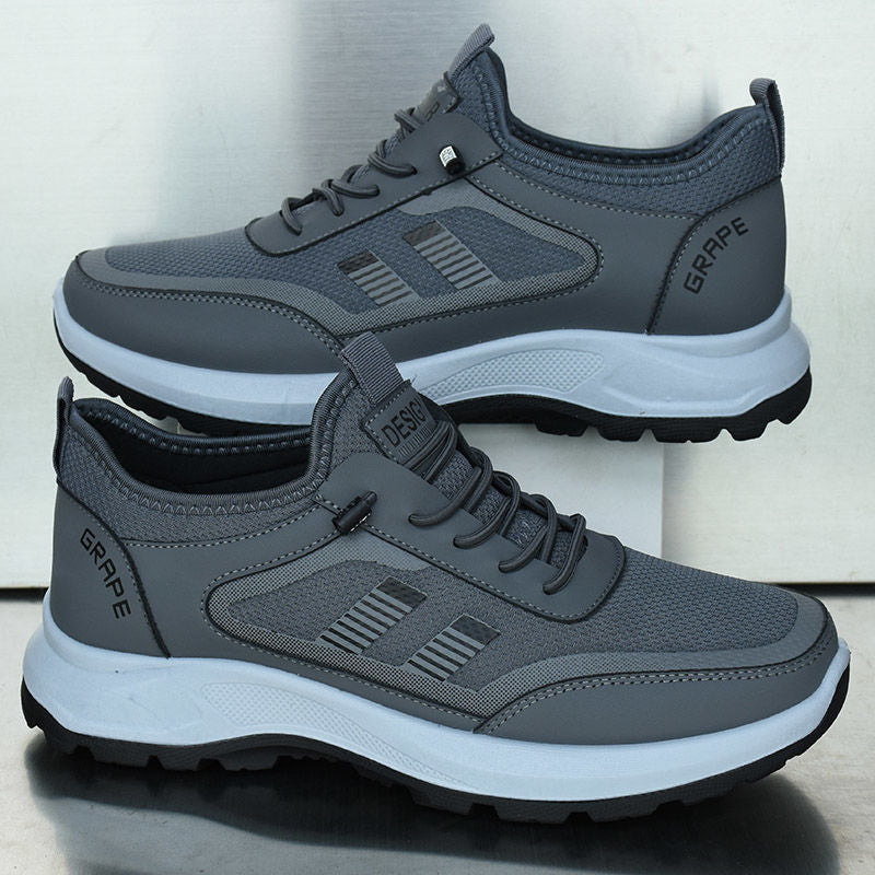 Men’s Breathable Mesh Anti-Slip Casual Running Sneakers