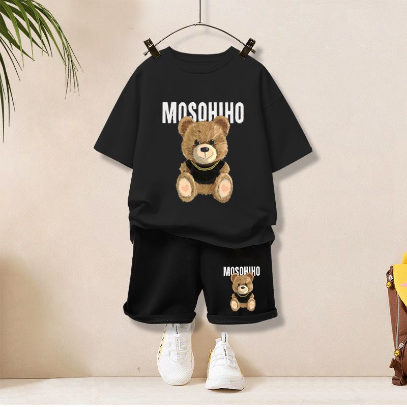 Trendy Boys Short-Sleeve Sets for Kids