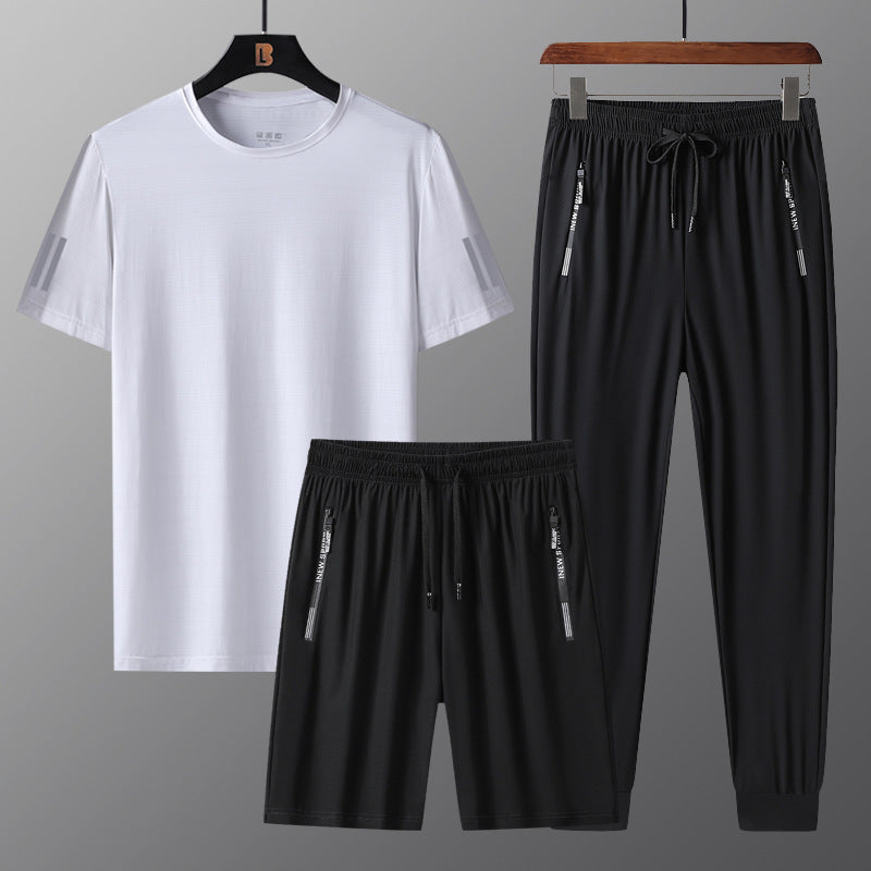 BreezeWeave Men's Three-Piece Sport Set