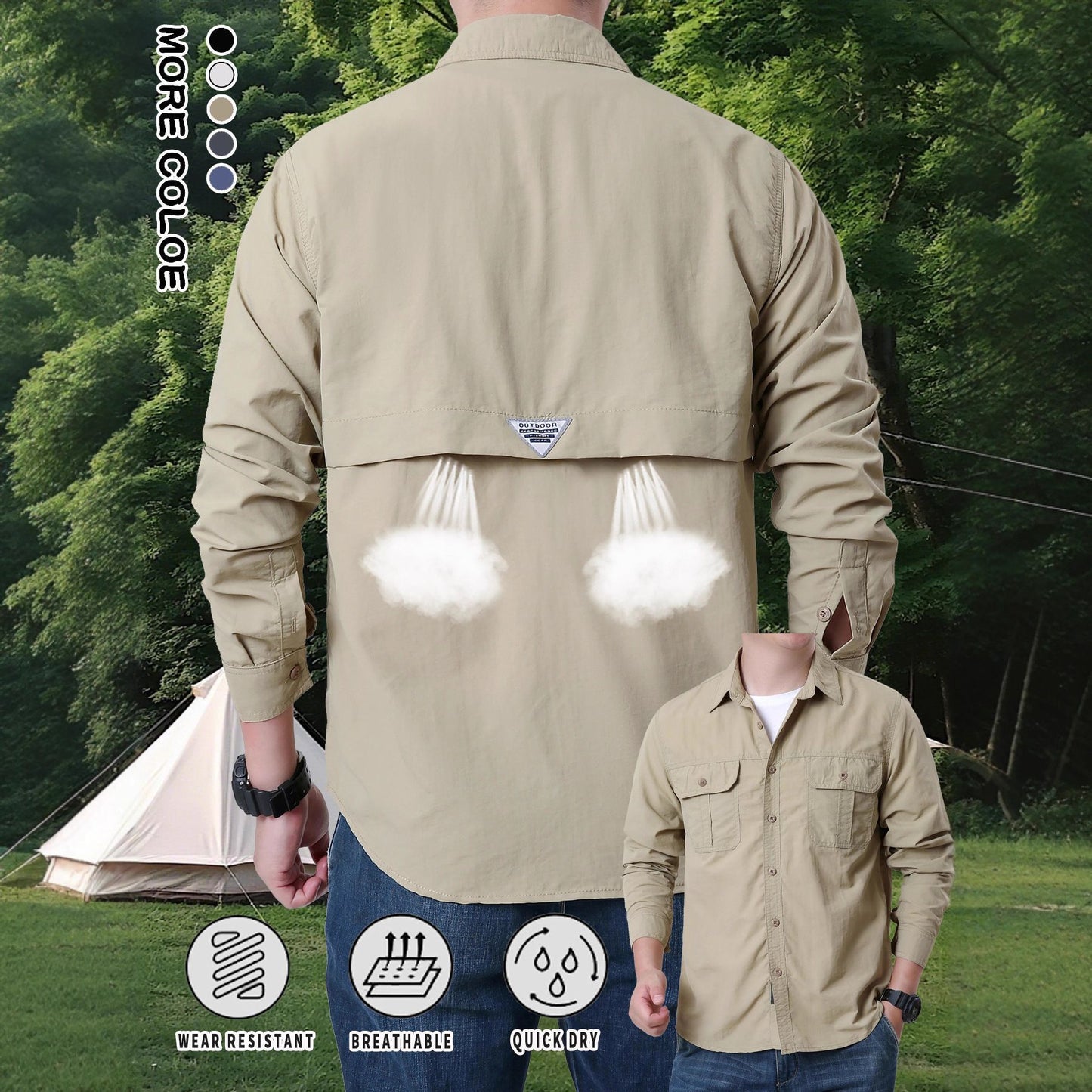 QuickDry UV Fishing Shirt