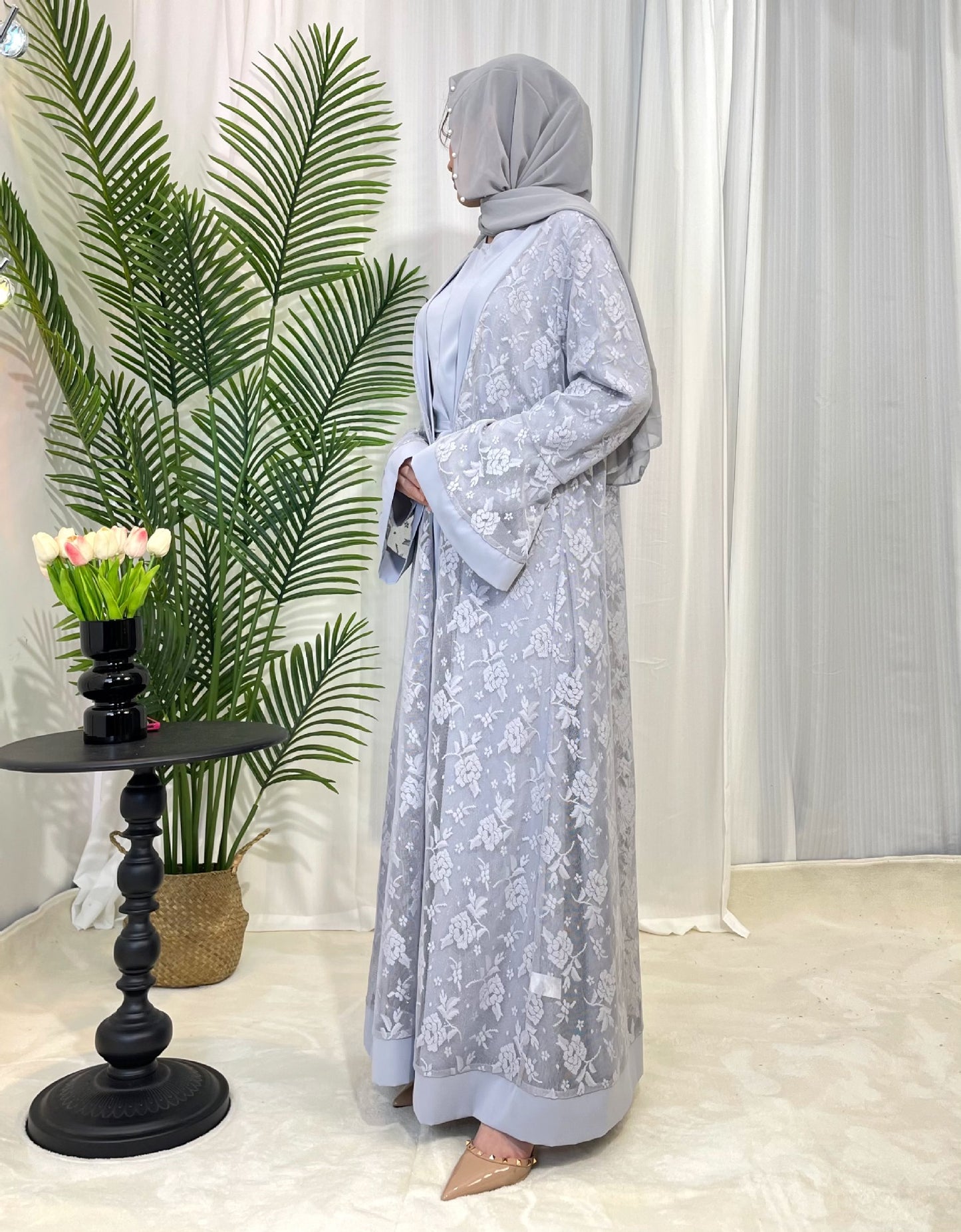 Islamic traditional dress Kaftan Abaya robe burqa