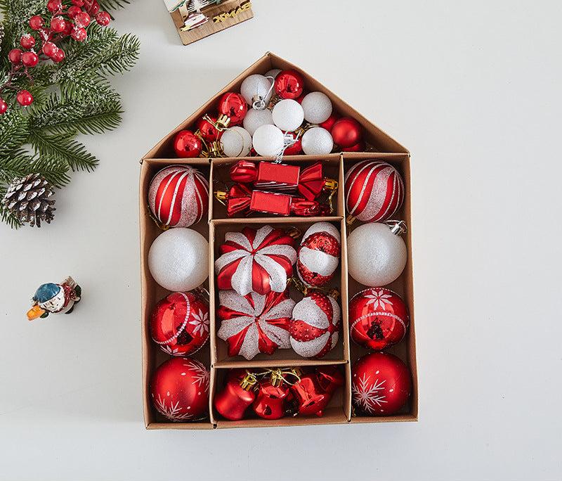 Holiday Charm Christmas Ball Pendants