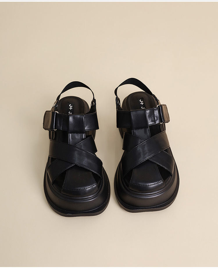 Women’s Thick-Heel Roman Sandals