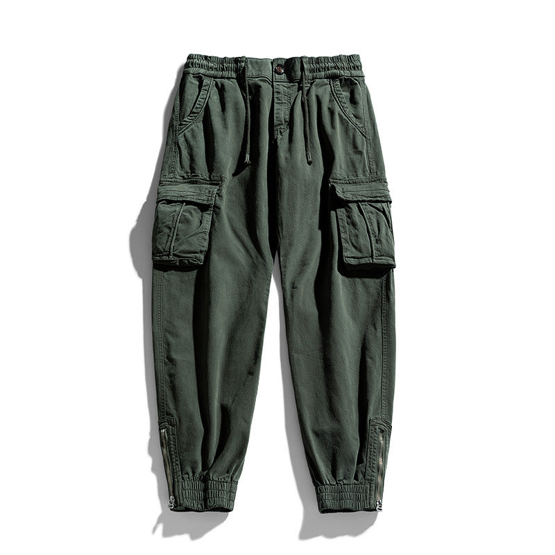 Streetweave Cargo Pants Cotton Slacks Wear-Resistant
