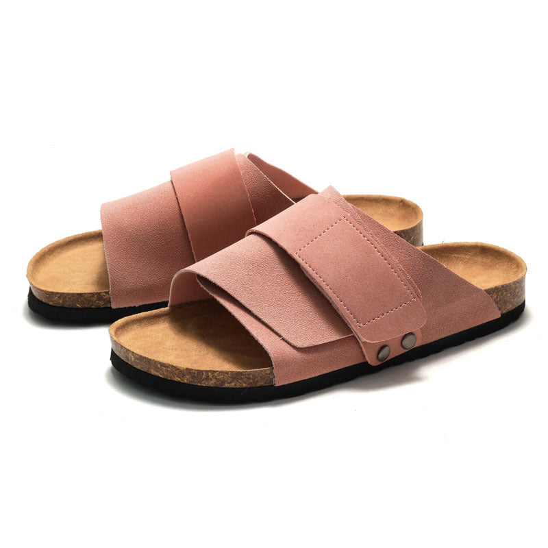 Ruizu Autumn & Winter Cork Slippers for Men & Women  Stylish Sandals & Beach Shoes