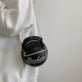 Personalized round basketball bag
