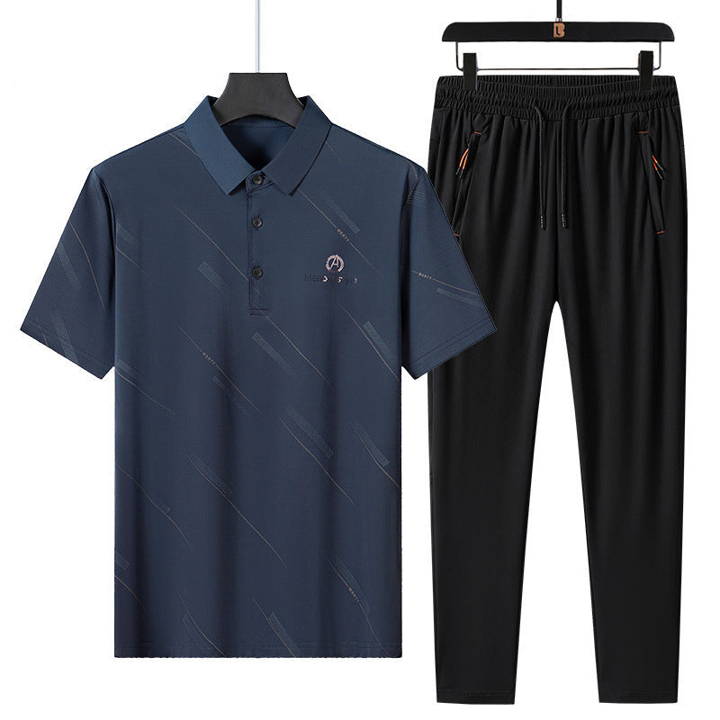 BreezeCool Dad Sport Polo Set
