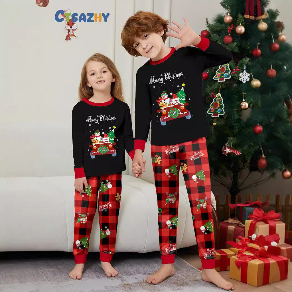 Festive Joy Family Pajama Set
