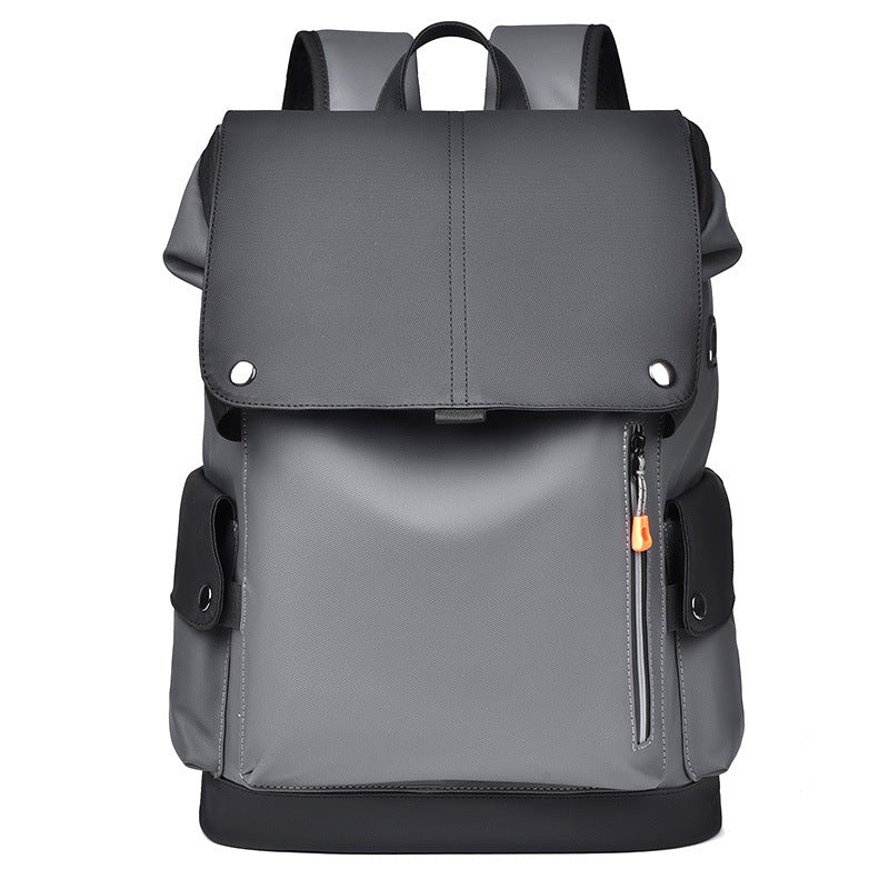 MetroFlap Leather Backpack