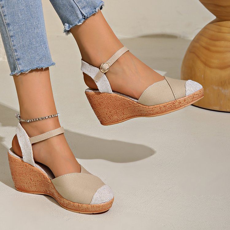 Boho Wedge Sandals