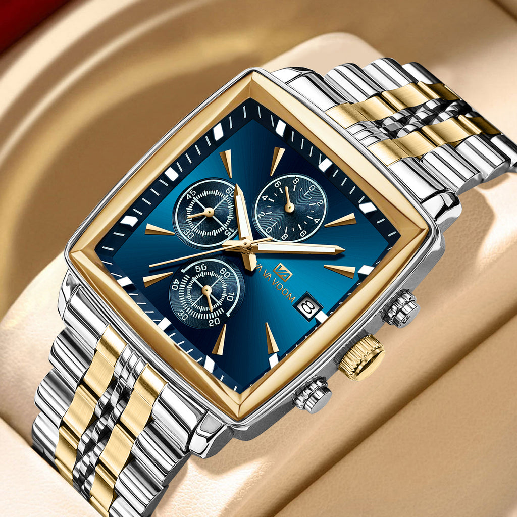 Cross-Border Multifunction Chronograph Men's Watch
