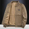 Men's Plus Size Loose-Fit Corduroy Jacket