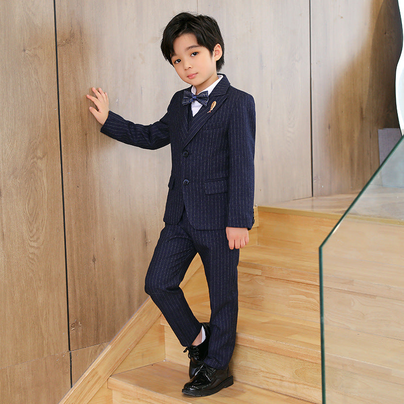 Little Prince Striped Suit Set