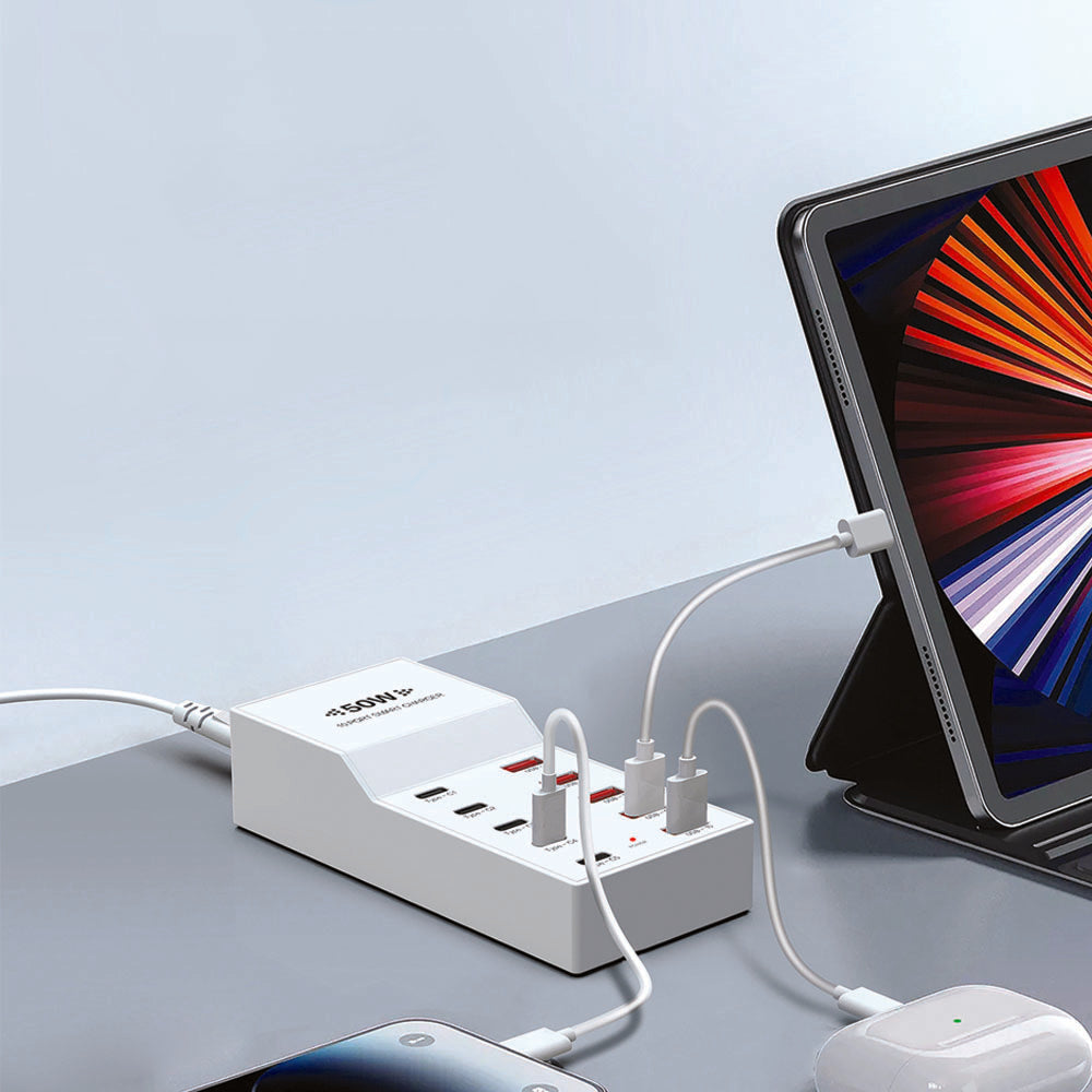 PowerHive 50W 10-Port Smart Charger