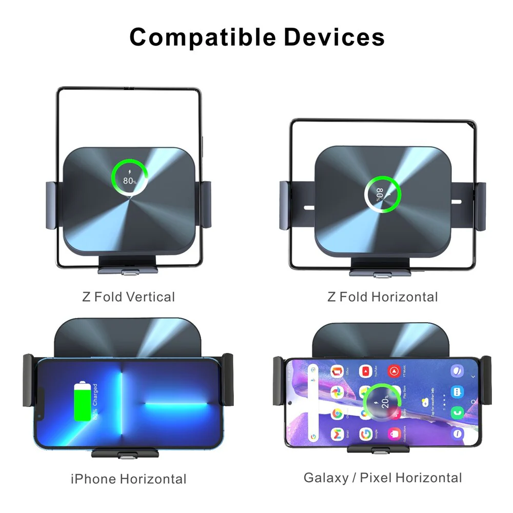 ZenDrive Car Wireless Charger Phone Holder