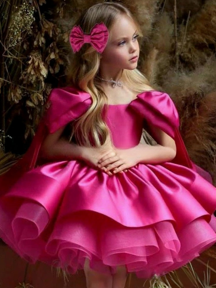 Dreamland Ruffle Satin Gown