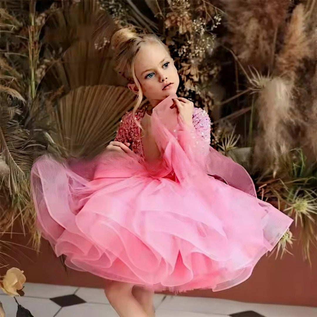 Dreamland Ruffle Satin Gown