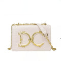 Trendy Croc-Effect Chain Shoulder Bag
