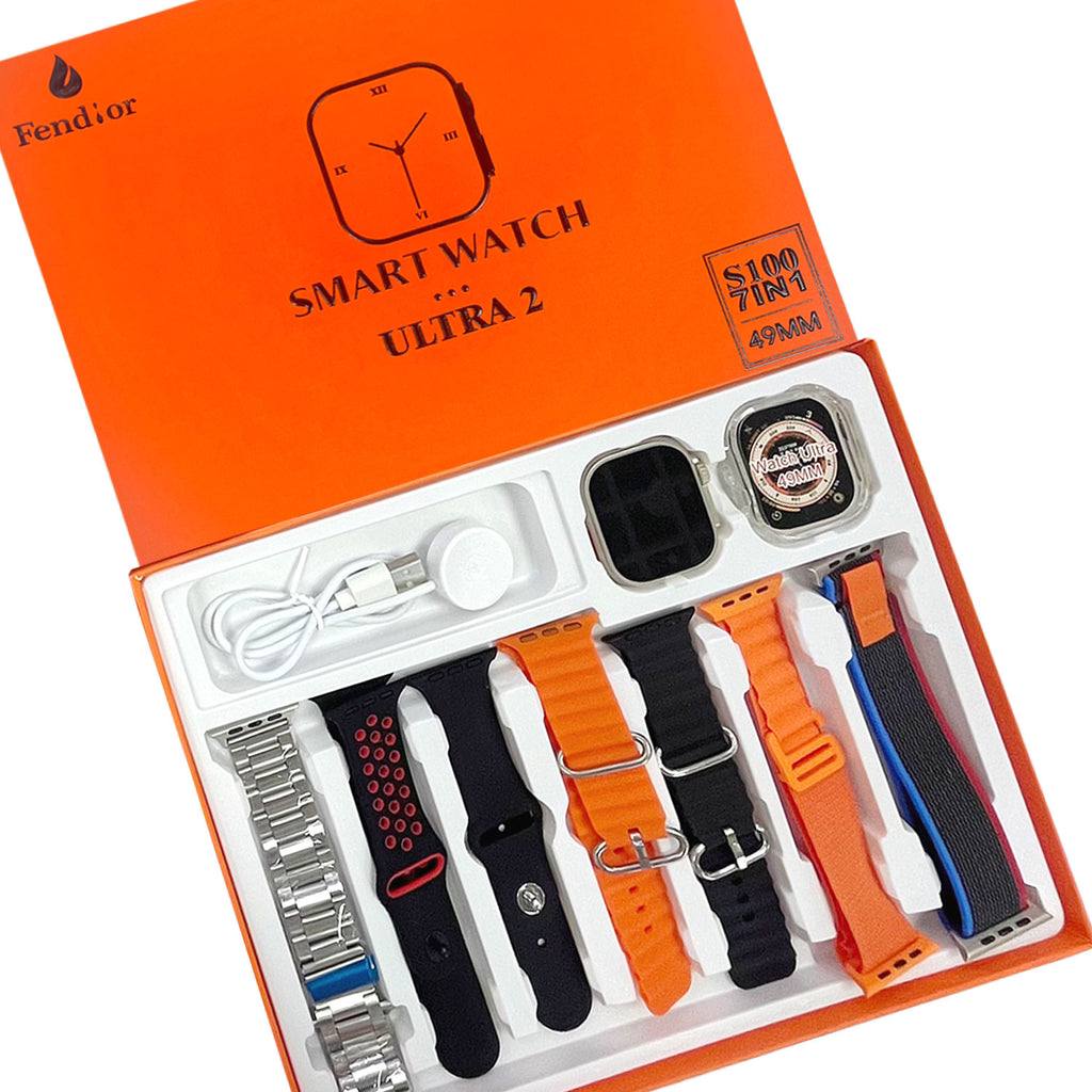 Ultra Smart Watch 7 in 1 men's and women's  bands