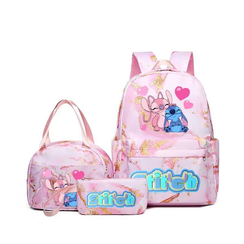 Waterproof 3-Piece School Backpack Set for Students & Travel