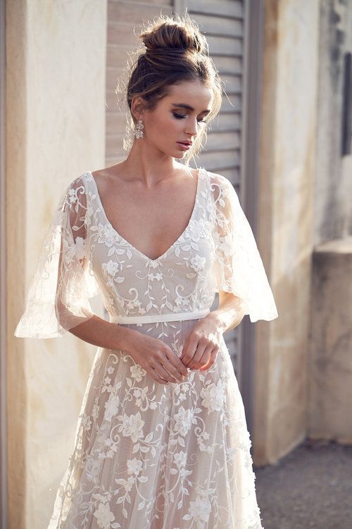 Sexy Backless Lace V-Neck Dress