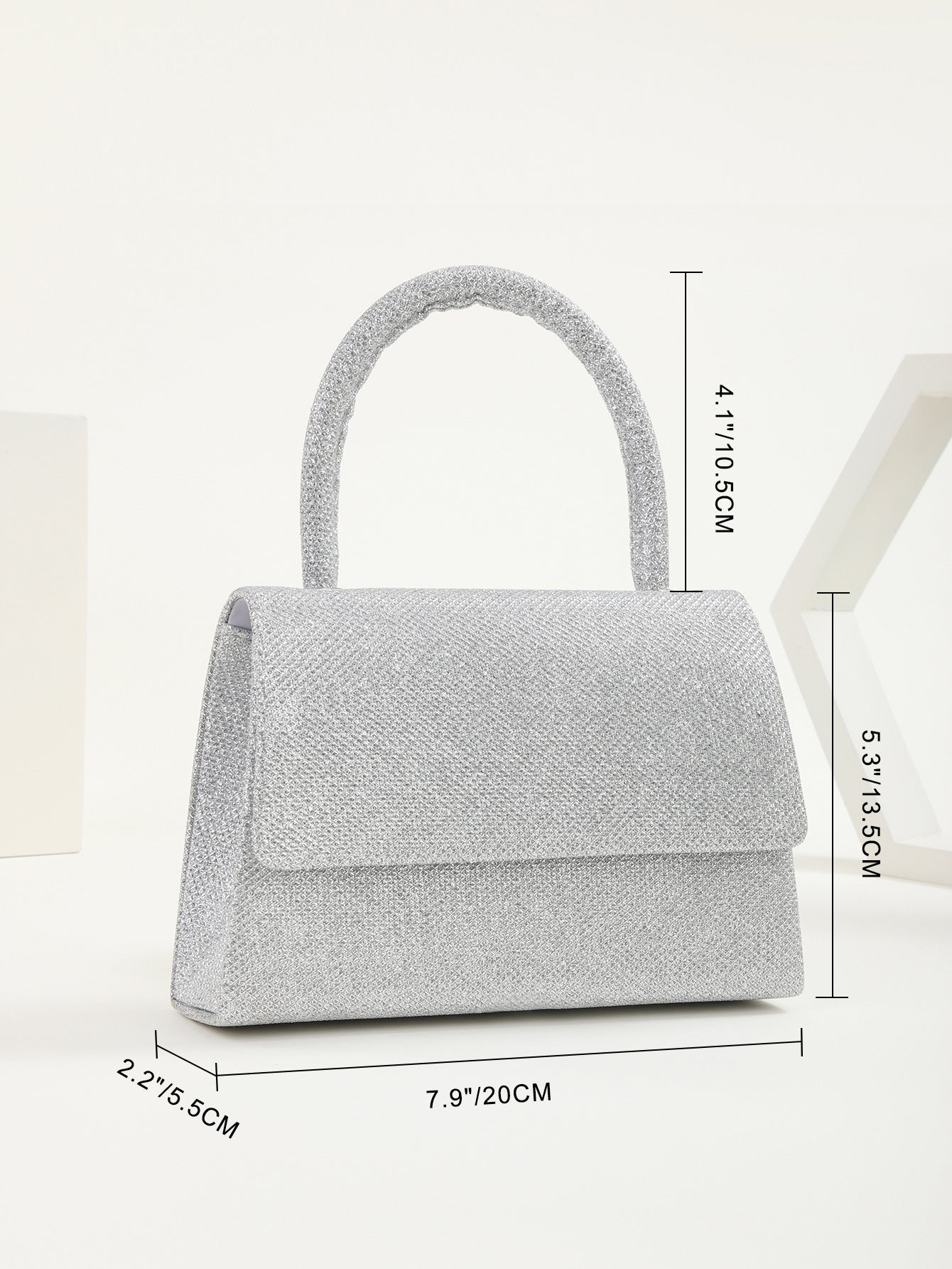 Luxe Glitter Glamour Handbag
