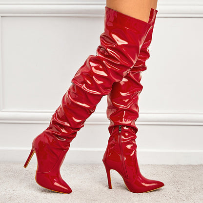 Stylish High Tube High Heel Boots: Women's Autumn & Winter Footwear